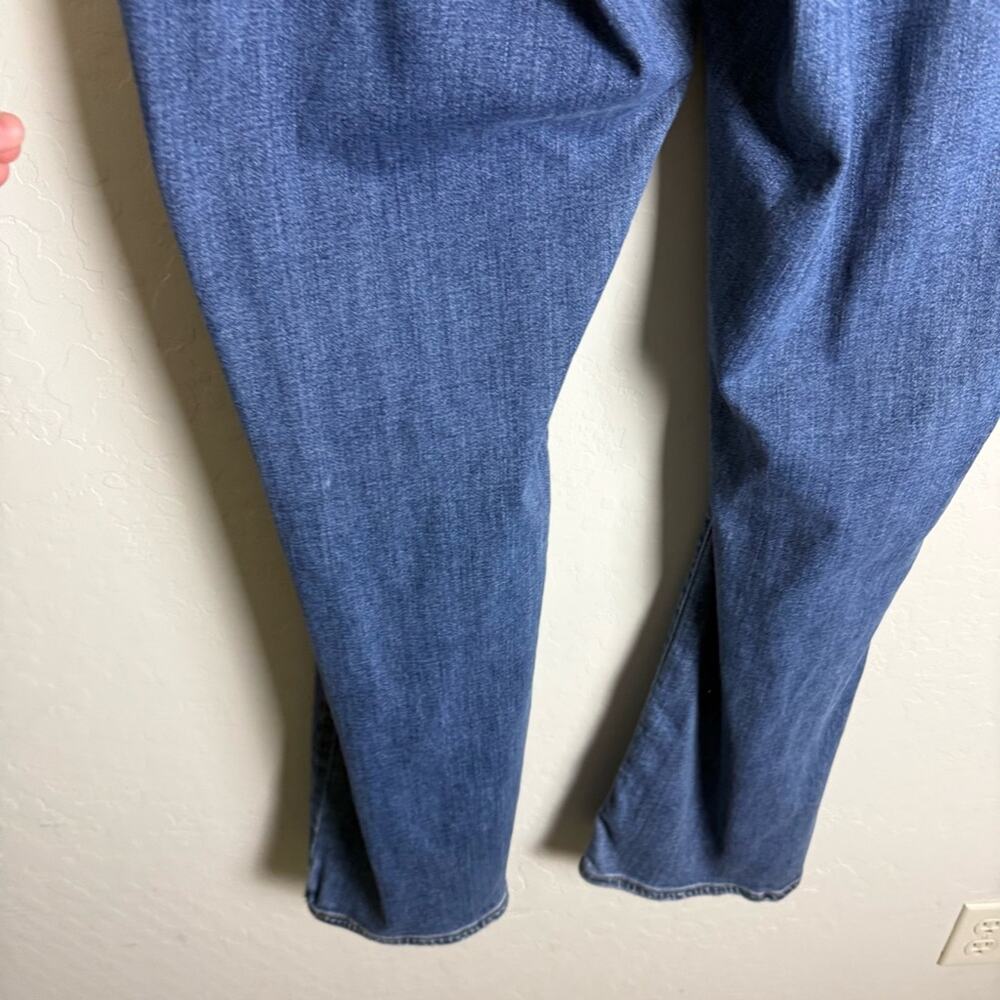 Judy Blue Mid Rise Pocket Tooling Knee Destroy Bootcut Jeans 22W JB82264MD-PL - Picture 16 of 16